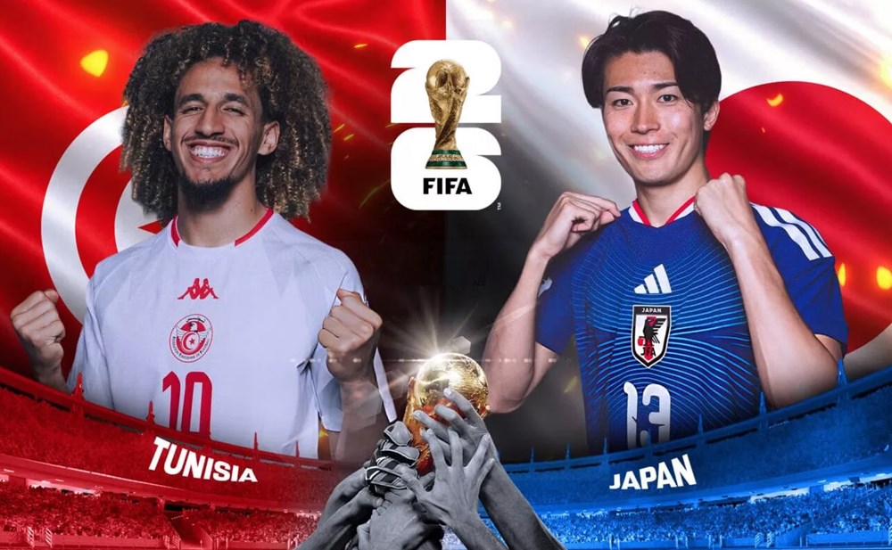 Tunisia vs Nhật Bản
